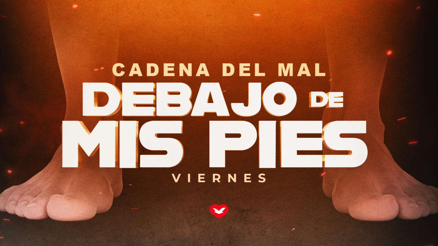 Participa este viernes en la Cadena del Mal Debajo de mis Pies