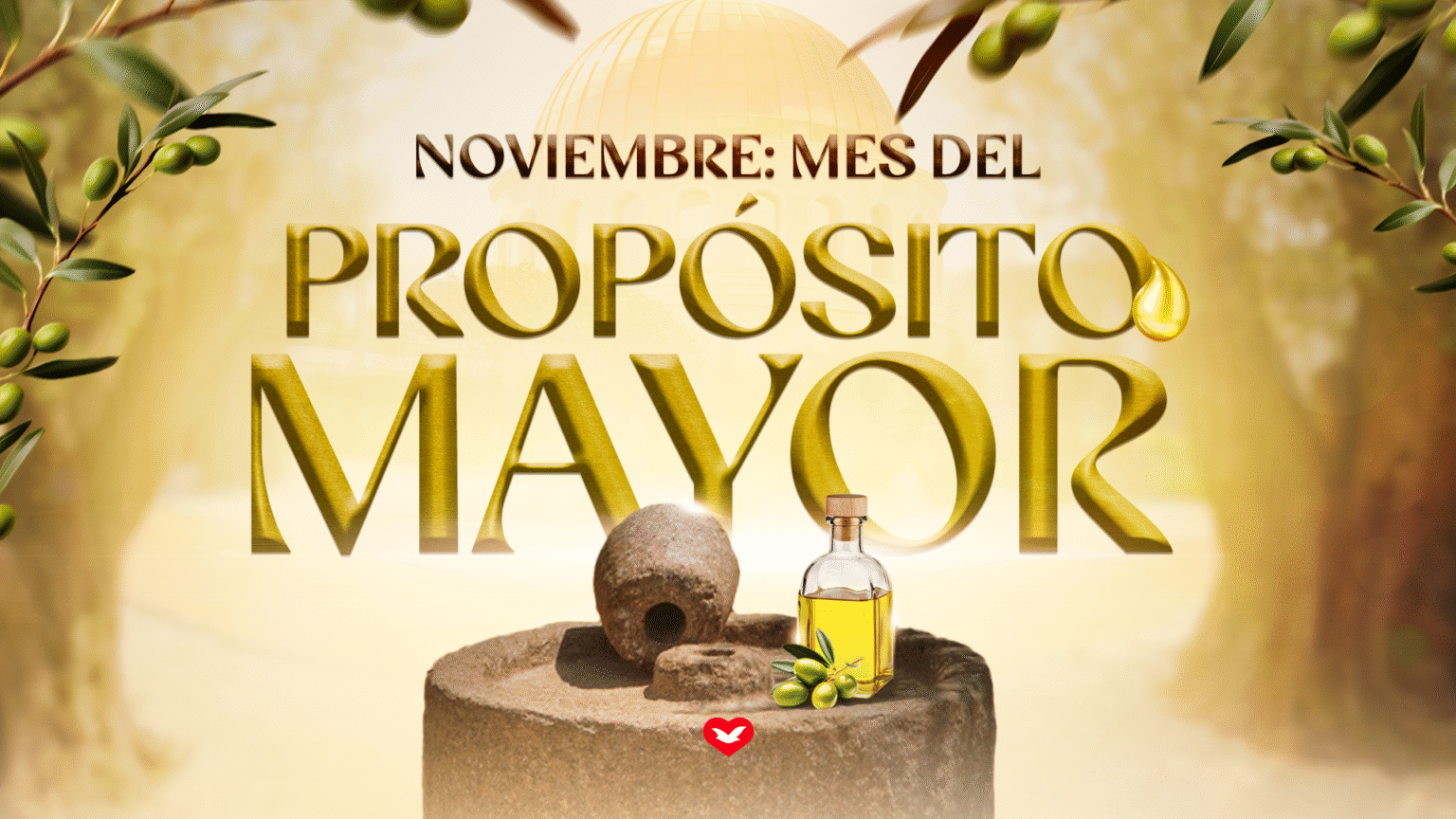 Domingo (09): participa en la segunda unción del “Mes del Propósito Mayor”.
