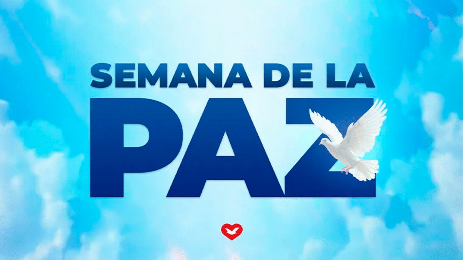 La Semana de la Paz: el propósito durará hasta el 14 de septiembre