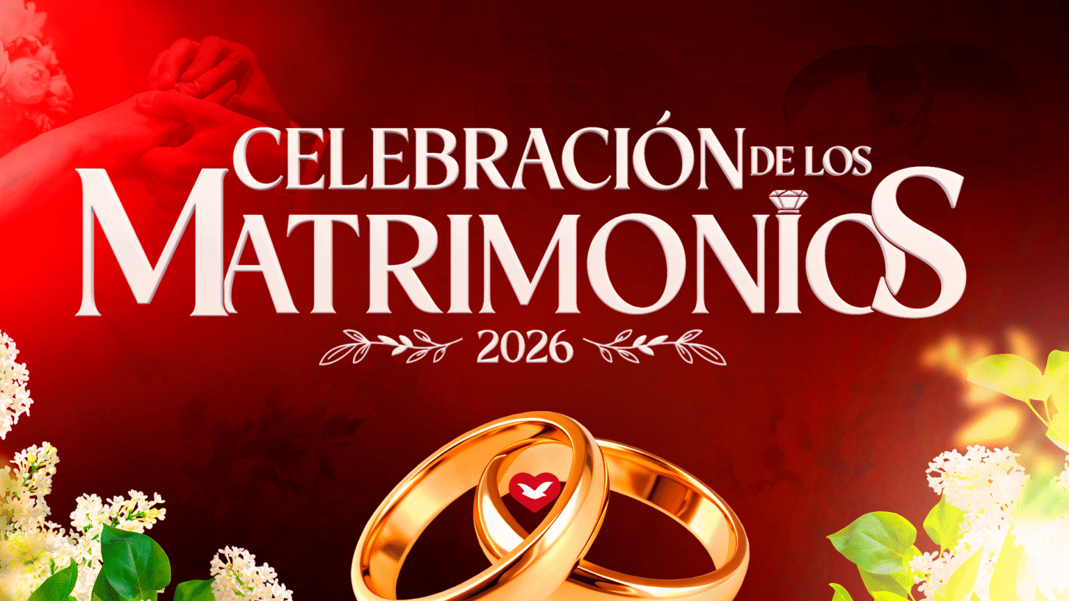Este jueves 30 de abril, ven a celebrar la “Celebración de los Matrimonios” en la Terapia del Amor.