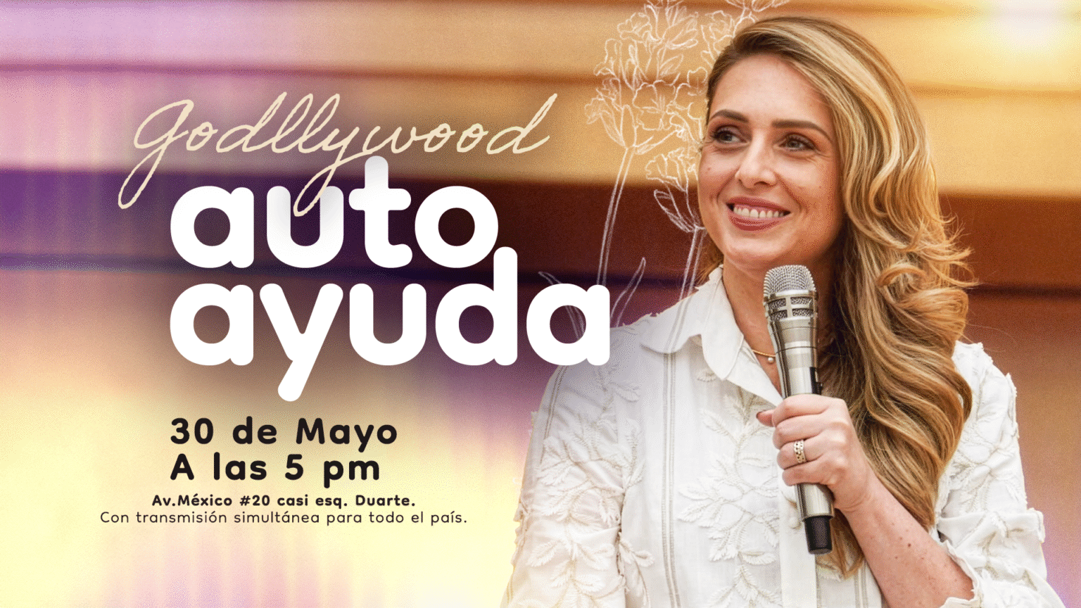 Godllywood Autoayuda: el encuentro se realizará el 30 de mayo