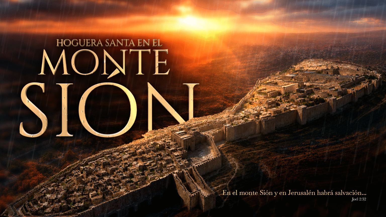 Caminata de la Fe rumbo a la Hoguera Santa en el Monte Sión comienza el miércoles 17 de junio